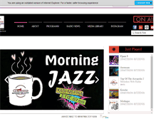 Tablet Screenshot of melodieswebradio.com